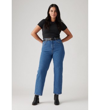 Levi's Jeansy Ribcage Straight Ankle w kolorze niebieskim