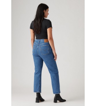 Levi's Jeansy Ribcage Straight Ankle w kolorze niebieskim