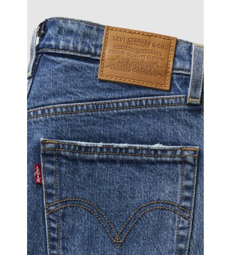 Levi's Jeansy Ribcage Straight Ankle w kolorze niebieskim