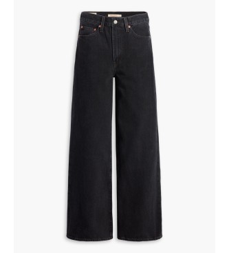 Levi's Ribcage Wide Leg Jeans schwarz