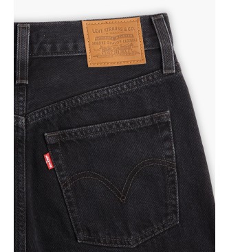 Levi's Ribcage Wide Leg Jeans schwarz