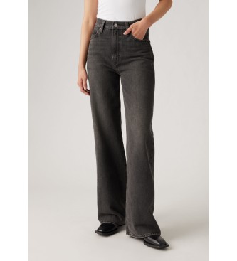 Levi's Ribcage Wide Leg Jeans black