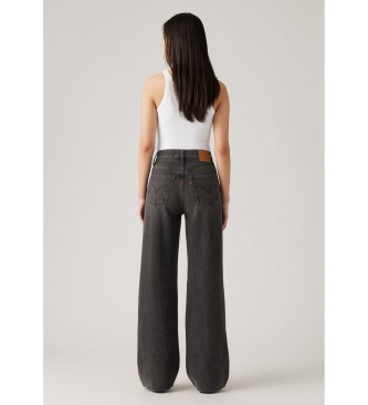 Levi's Ribcage Wide Leg Jeans black