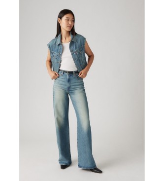 Levi's Kavbojke s širokimi hlačnicami modre barve