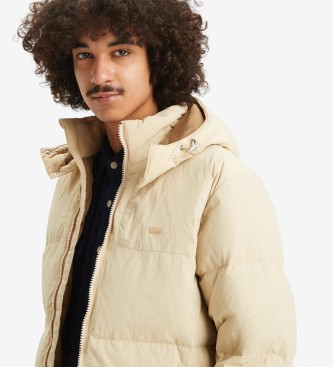 Levi's Rockridge kort vatteret jakke  beige