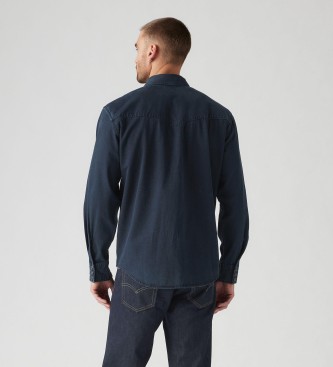 Levi's Sawtooth Relaxed Western Shirt azul-marinho