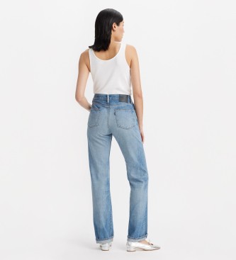 Levi's Jeans Made in Japan Rechte Jeans Selvedge Plank blauw