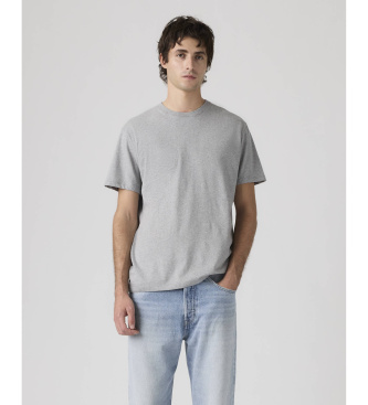 Levi's Set om 2 T-shirts vit, gr�, �tsittande