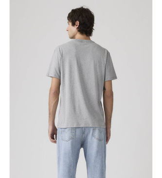 Levi's Set om 2 T-shirts vit, gr�, �tsittande