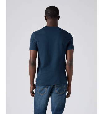 Levi's Set 2 grafiska T-shirts vit, marinbl�