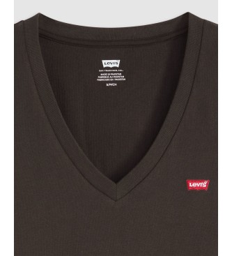 Levi's Sæt med 2 T-shirts Perfekt hvid, sort