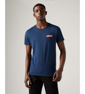 Levi's St med 2 grafiske T-shirts navy, hvid