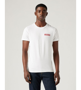 Levi's Set om 2 grafiska T-shirts, marinbl, vit