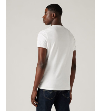 Levi's Lot de 2 T-shirts graphiques marine, blanc