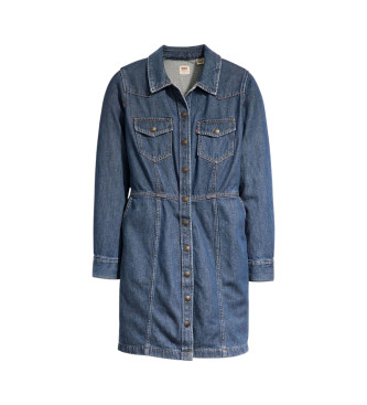 Levi's Vestido Flynn azul 