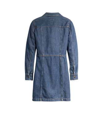 Levi's Vestido Flynn azul 