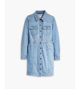 Levi's Vestido Flynn azul 