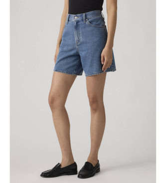 Levi's Baggy Blue Baggy High-Waisted Wide Shorts