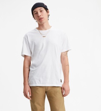 Levi's Lot de 2 T-shirts Skateboarding blanc, noir
