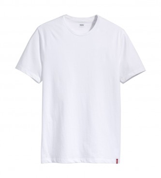 Levi's Pack 2 T-shirts à col ras du cou 1 blanc
