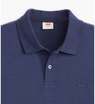 Levi's Koszulka polo Housemark Slim w kolorze granatowym