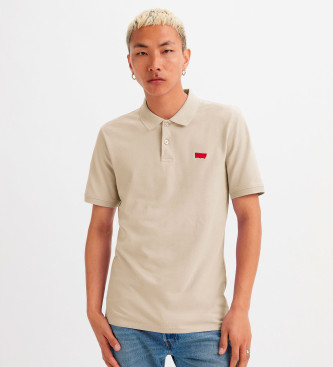 Levi's Slim polo majica Housemark bež barve