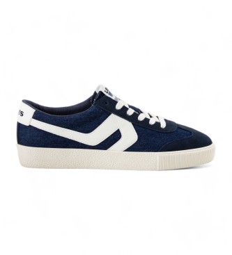 Levi's Sneak S leather trainers navy