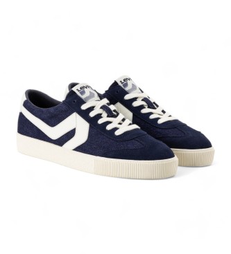 Levi's Sneak S leather trainers navy