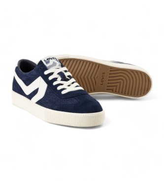 Levi's Sneak S leather trainers navy