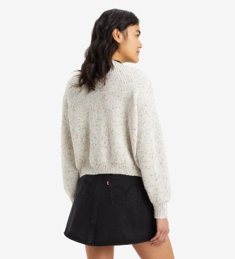 Levi's Snowflake cardigan white