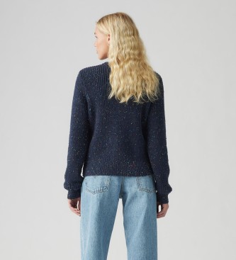 Levi's Maglione con fiocchi di neve blu scuro