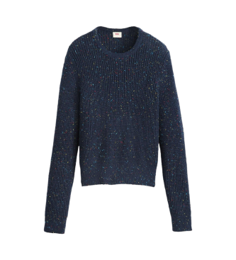 Levi's Maglione con fiocchi di neve blu scuro