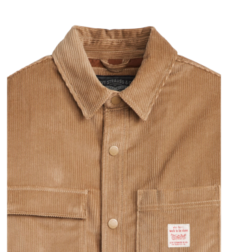 Levi's Beige overhemd Telegraaf