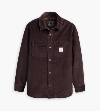 Levi's Brown Telegraph overshirt