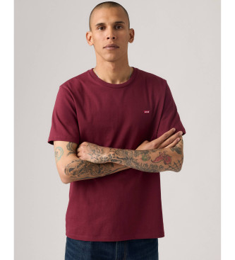 Levi's T-shirt Original Housemark rouge