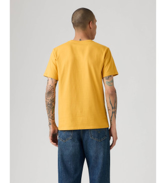Levi's T-shirt Original Housemark jaune