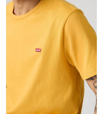 Levi's T-shirt Original Housemark jaune