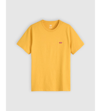 Levi's T-shirt Original Housemark jaune