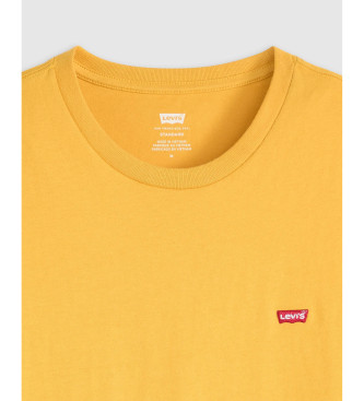 Levi's T-shirt Original Housemark jaune