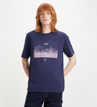 Levi's Camiseta Mountain marino
