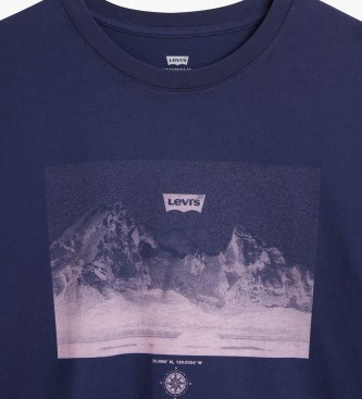 Levi's T-shirt de montanha marinha