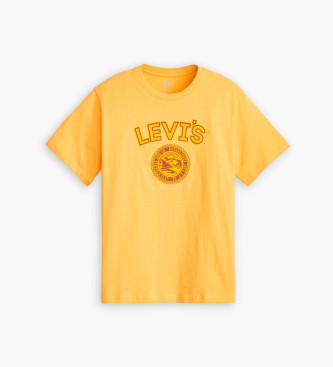 Levi's Entspanntes T-shirt gelb