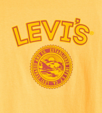 Levi's Afslappet T-shirt gul