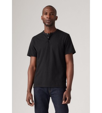 Levi's Henley T-shirt svart