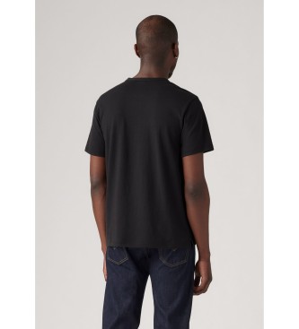 Levi's Henley T-shirt svart