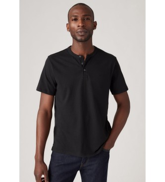 Levi's Henley T-shirt svart