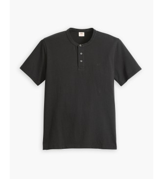 Levi's Henley T-shirt svart