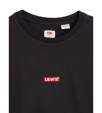 Levi's Dziecięca luźna koszulka czarna