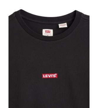 Levi's Otroška sproščena majica črna