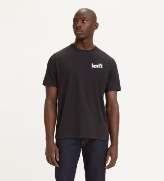 Levi's Camiseta Fit Holgado Negro